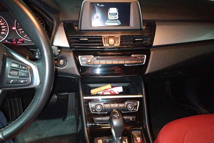 Used BMW 2 Series Active Tourer 2016 218i Leading Model Audio And AC Panel