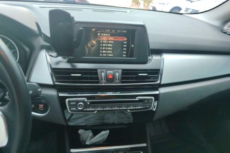 Used BMW 2 Series Active Tourer 2016 218i Leading Model Audio And AC Panel