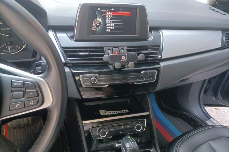 Used BMW 2 Series Active Tourer 2016 218i Fashion Model Audio And AC Panel