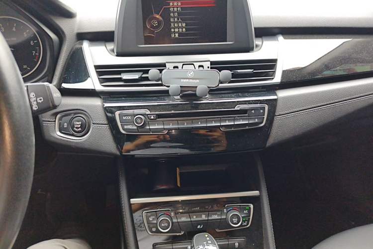 Used BMW 2 Series Active Tourer 2016 218i Sports Design Package Audio And AC Panel