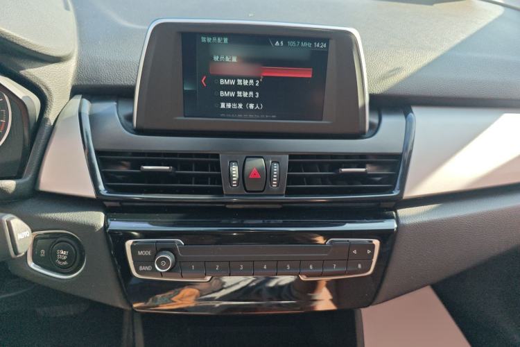 Used BMW 2 Series Active Tourer 2016 218i Fashion Model Audio And AC Panel