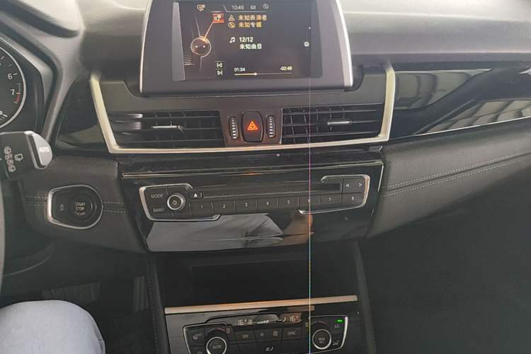 Used BMW 2 Series Active Tourer 2016 218i Sports Design Package Audio And AC Panel