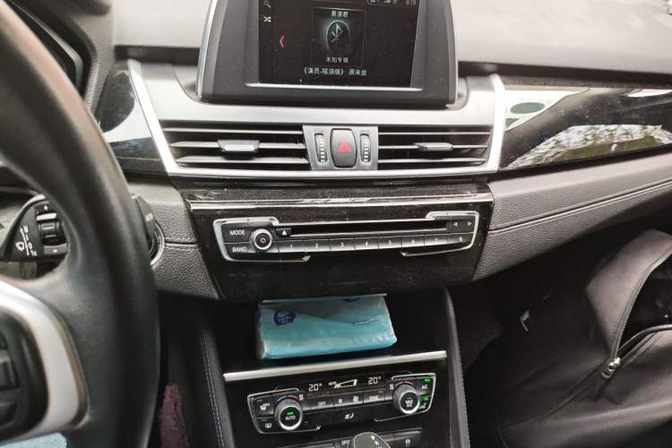 Used BMW 2 Series Active Tourer 2016 218i Sports Design Package Audio And AC Panel