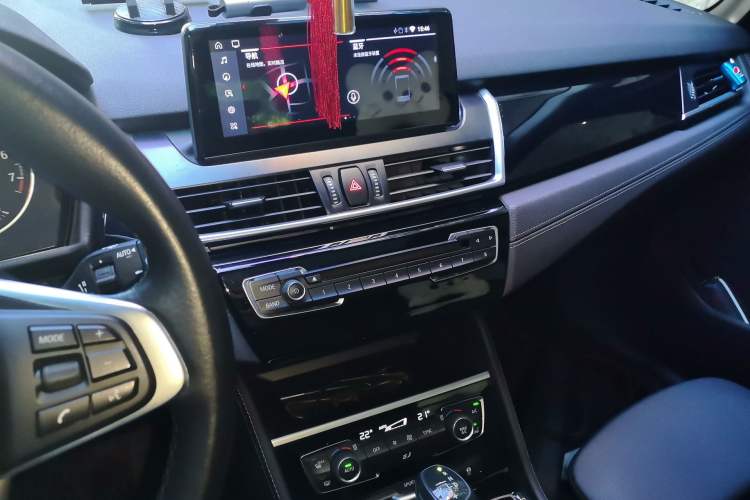 Used BMW 2 Series Active Tourer 2016 218i Sports Design Package Audio And AC Panel