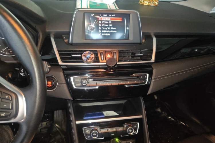 Used BMW 2 Series Active Tourer 2016 218i Sports Design Package Audio And AC Panel