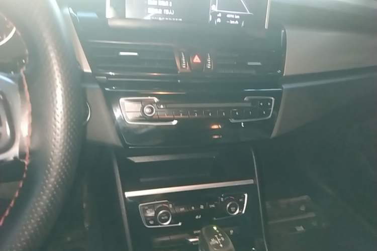 Used BMW 2 Series Active Tourer 2016 218i Leading Model Audio And AC Panel