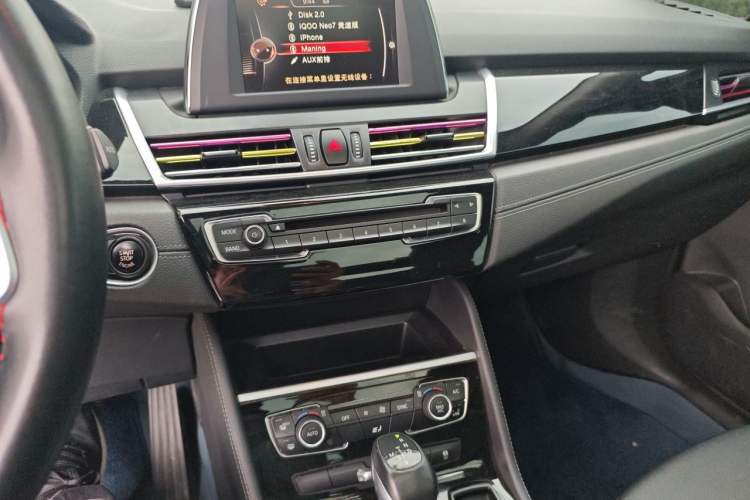 Used BMW 2 Series Active Tourer 2016 218i Sports Design Package Audio And AC Panel