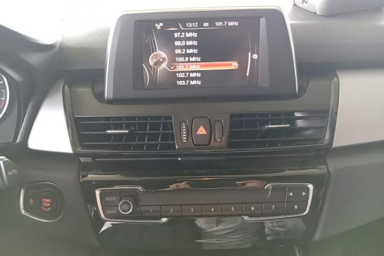 Used BMW 2 Series Active Tourer 2016 218i Fashion Model Audio And AC Panel