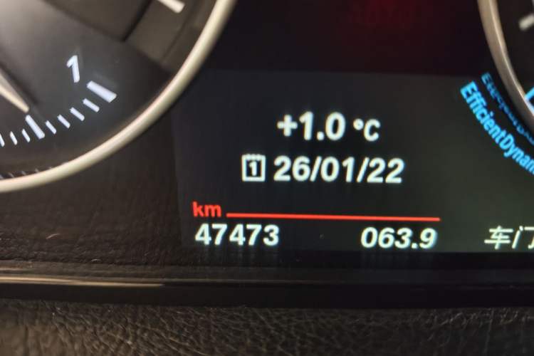 Used BMW 2 Series Active Tourer 2016 220i Luxury Design Package Odometer Close Up