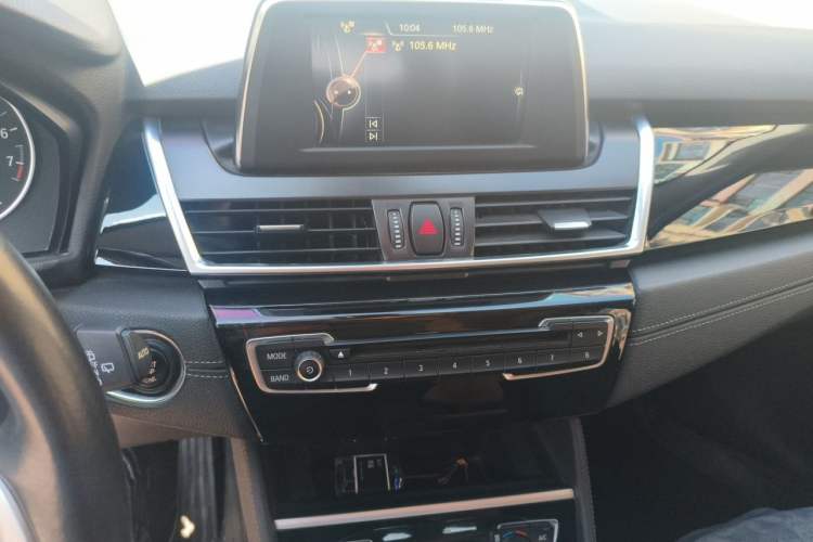 Used BMW 2 Series Active Tourer 2016 218i Sports Design Package Audio And AC Panel