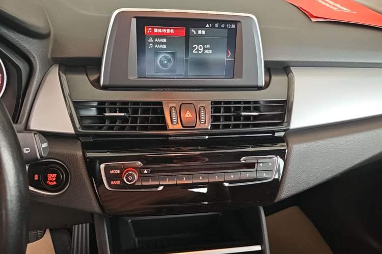 Used BMW 2 Series Active Tourer 2016 218i Leading Model Audio And AC Panel