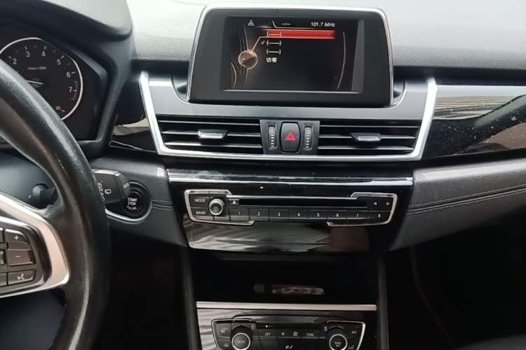 Used BMW 2 Series Active Tourer 2016 218i Sports Design Package Audio And AC Panel
