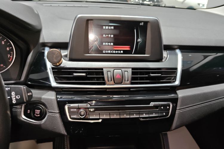 Used BMW 2 Series Active Tourer 2016 218i Sports Design Package Audio And AC Panel