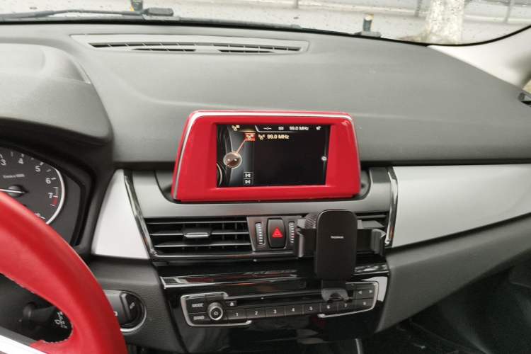 Used BMW 2 Series Active Tourer 2016 218i Leading Model Audio And AC Panel