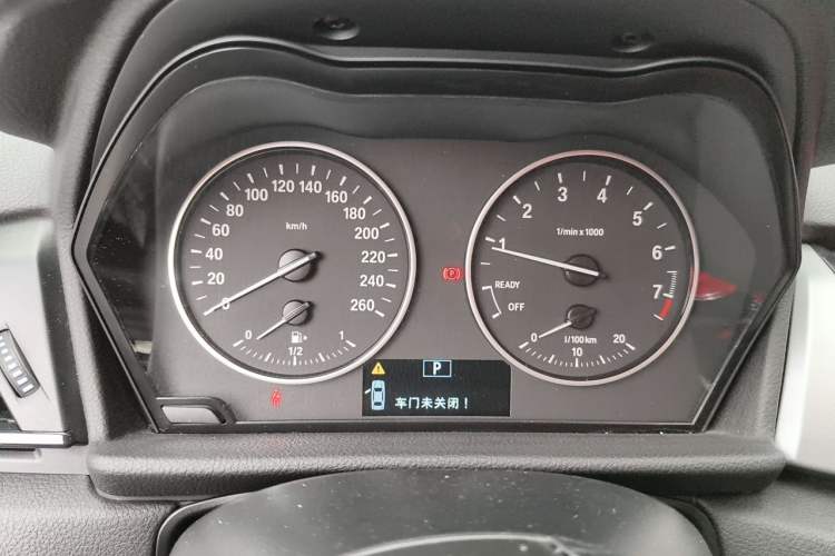 Used BMW 2 Series Active Tourer 2016 218i Leading Model Odometer Close Up
