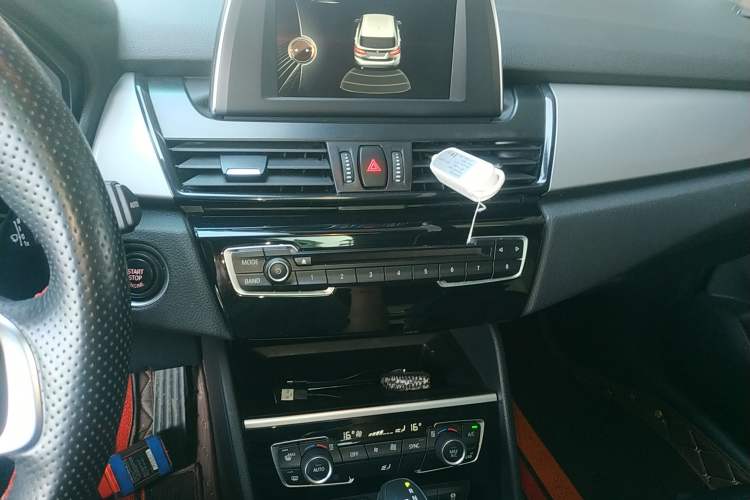 Used BMW 2 Series Active Tourer 2016 218i Leading Model Audio And AC Panel