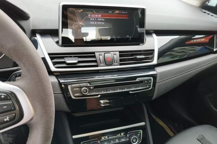 Used BMW 2 Series Active Tourer 2016 218i Sports Design Package Audio And AC Panel