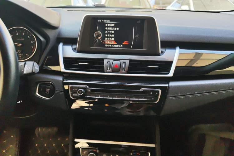 Used BMW 2 Series Active Tourer 2016 218i Sports Design Package Audio And AC Panel