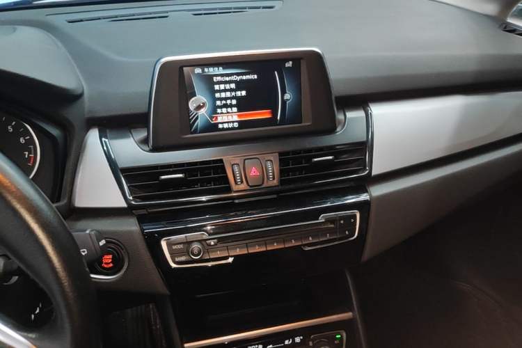 Used BMW 2 Series Active Tourer 2016 218i Leading Model Audio And AC Panel