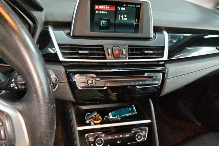 Used BMW 2 Series Active Tourer 2016 218i Sports Design Package Audio And AC Panel
