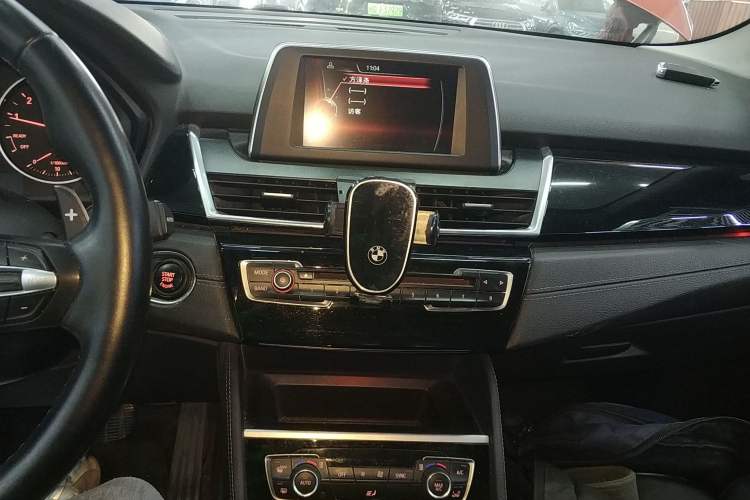 Used BMW 2 Series Active Tourer 2016 218i Sports Design Package Audio And AC Panel