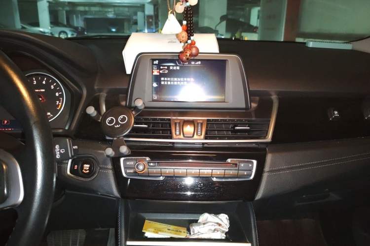 Used BMW 2 Series Active Tourer 2016 218i Sports Design Package Audio And AC Panel