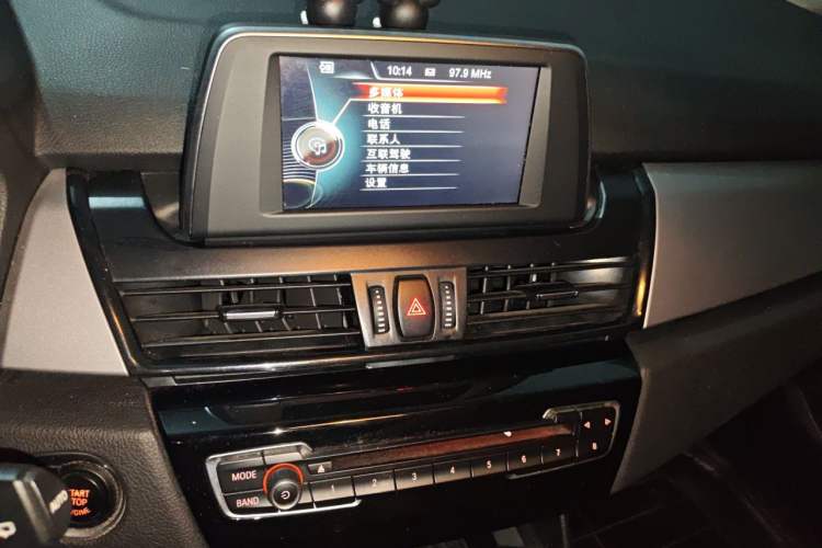Used BMW 2 Series Active Tourer 2016 218i Leading Model Audio And AC Panel