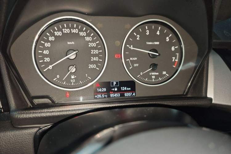 Used BMW 2 Series Active Tourer 2016 218i Leading Model Odometer Close Up