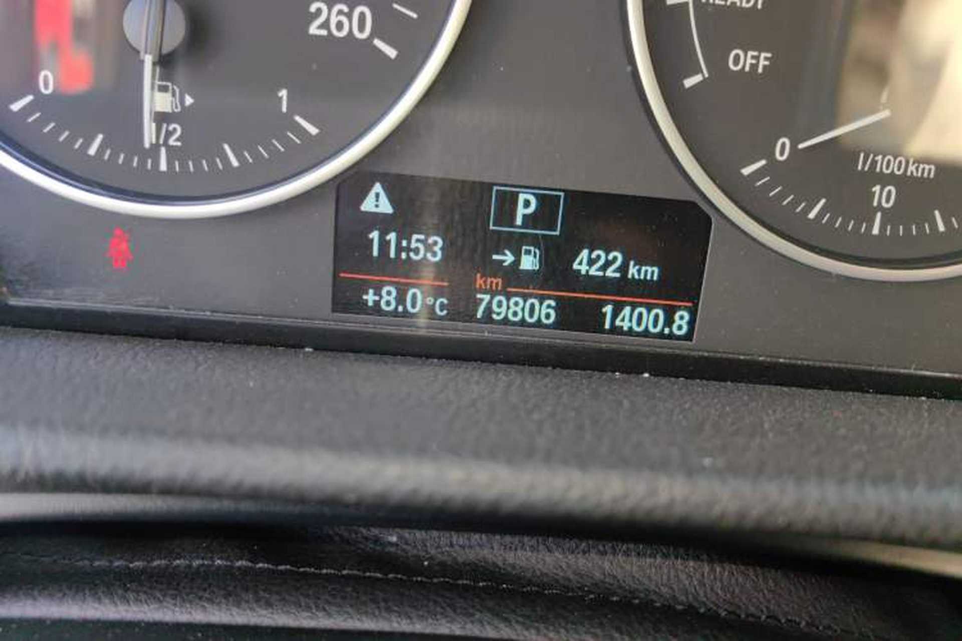 Used BMW 2 Series Active Tourer 2016 218i Leading Model Odometer Close Up