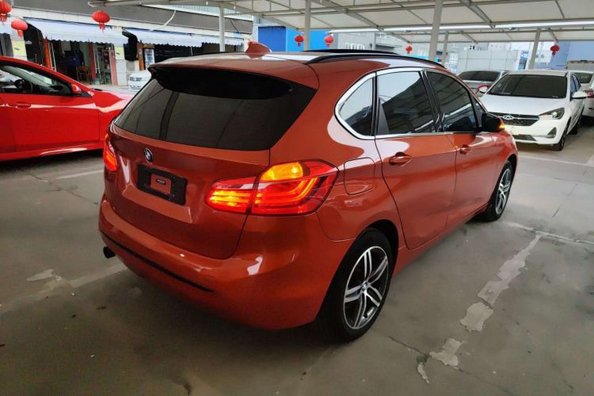 Used BMW 2 Series Active Tourer 2016 218i Sports Design Package Rear Right 45 Deg