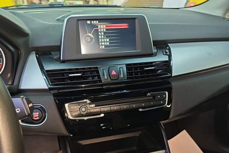 Used BMW 2 Series Active Tourer 2016 218i Leading Model Audio And AC Panel