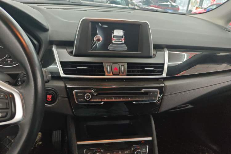 Used BMW 2 Series Active Tourer 2016 218i Sports Design Package Audio And AC Panel