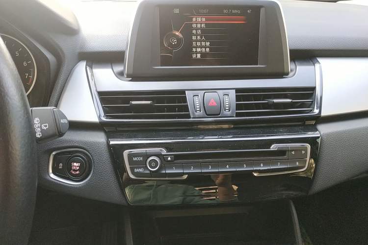 Used BMW 2 Series Active Tourer 2016 218i Leading Model Audio And AC Panel