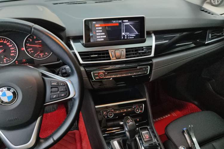 Used BMW 2 Series Active Tourer 2016 218i Sports Design Package Audio And AC Panel