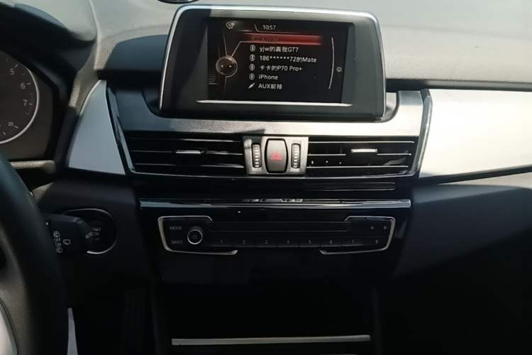Used BMW 2 Series Active Tourer 2016 218i Fashion Model Audio And AC Panel