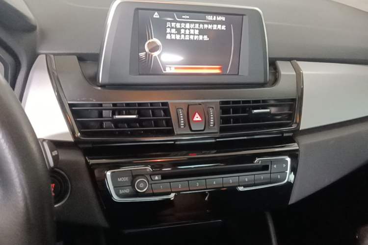 Used BMW 2 Series Active Tourer 2016 218i Leading Model Audio And AC Panel