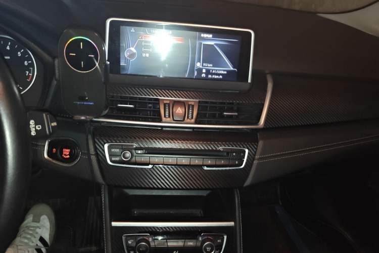 Used BMW 2 Series Active Tourer 2016 218i Sports Design Package Audio And AC Panel