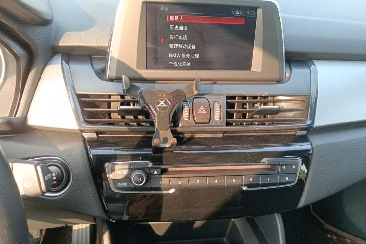 Used BMW 2 Series Active Tourer 2016 218i Leading Model Audio And AC Panel