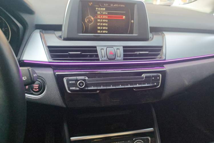 Used BMW 2 Series Active Tourer 2016 218i Fashion Model Audio And AC Panel
