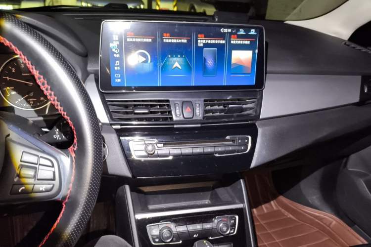 Used BMW 2 Series Active Tourer 2016 218i Leading Model Audio And AC Panel