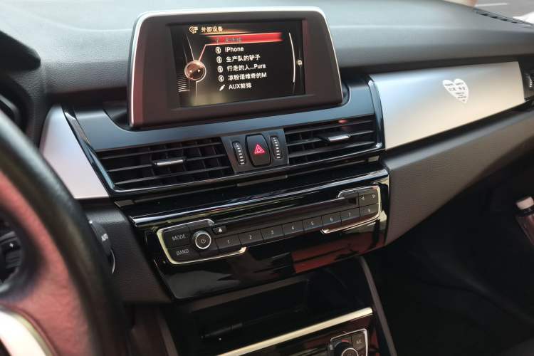Used BMW 2 Series Active Tourer 2016 218i Leading Model Audio And AC Panel