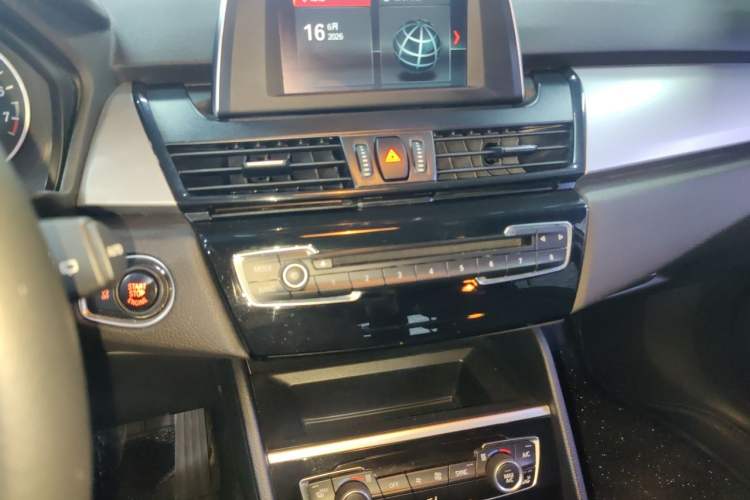 Used BMW 2 Series Active Tourer 2016 218i Leading Model Audio And AC Panel