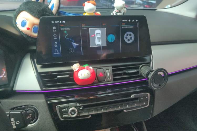 Used BMW 2 Series Active Tourer 2016 218i Leading Model Audio And AC Panel