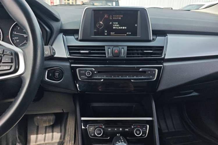 Used BMW 2 Series Active Tourer 2016 218i Leading Model Audio And AC Panel
