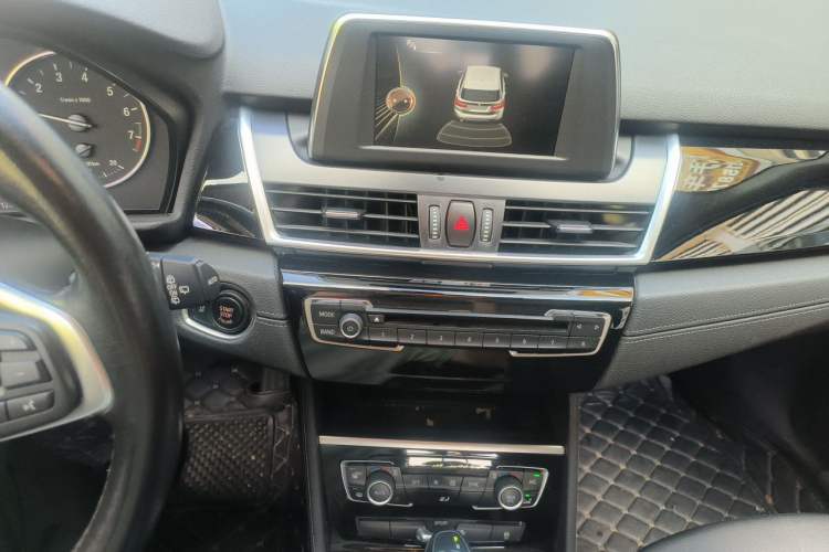 Used BMW 2 Series Active Tourer 2016 218i Sports Design Package Audio And AC Panel