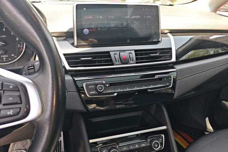 Used BMW 2 Series Active Tourer 2016 218i Sports Design Package Audio And AC Panel