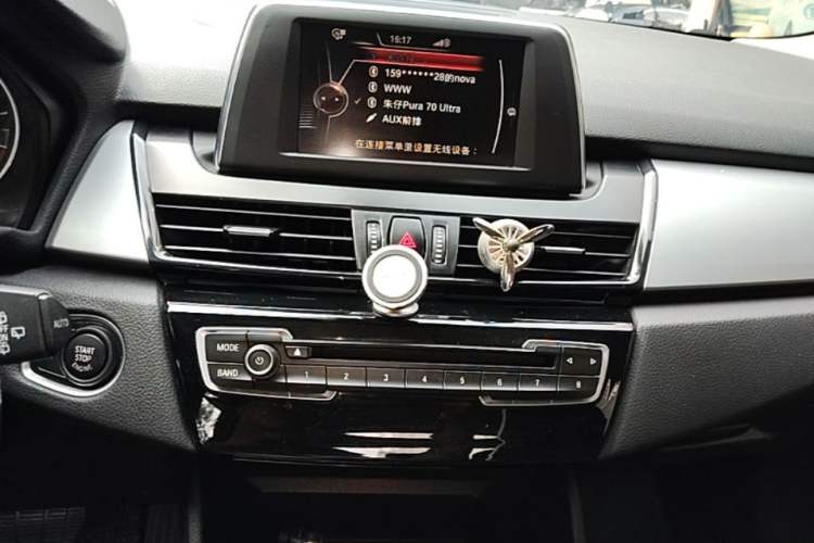 Used BMW 2 Series Active Tourer 2016 220i Luxury Edition Audio And AC Panel