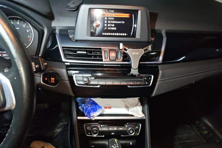 Used BMW 2 Series Active Tourer 2016 218i Sports Design Package Audio And AC Panel