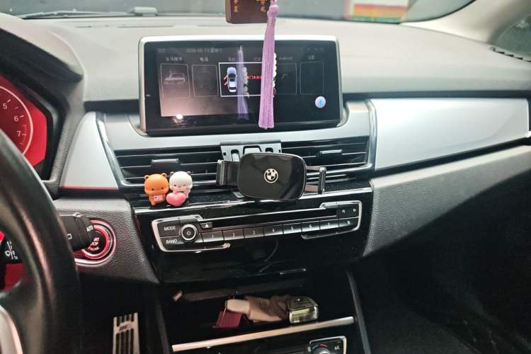 Used BMW 2 Series Active Tourer 2016 218i Leading Model Audio And AC Panel
