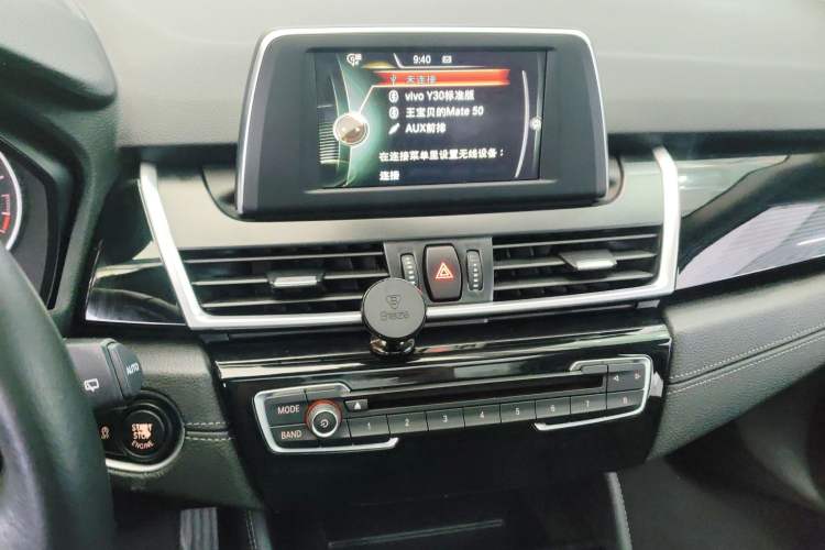 Used BMW 2 Series Active Tourer 2016 218i Sports Design Package Audio And AC Panel